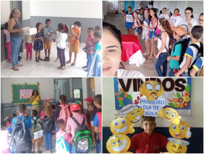 São José de Princesa inicia ano letivo e alunos são acolhidos no primeiro dia de aula 