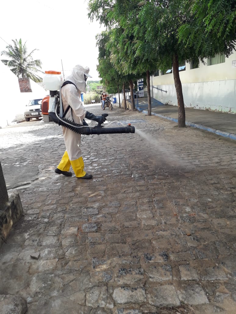 São José de Princesa continua medidas de higienização no combate ao coronavírus 