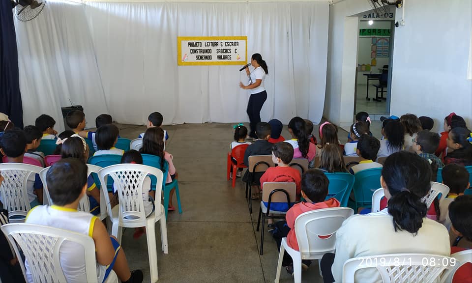 Escola de São José de Princesa inicia Projeto de Leitura e Escrita