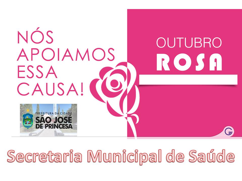 Saúde promove outubro rosa no próximo dia 18