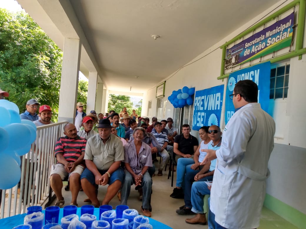 São José de Princesa promove ação do Novembro Azul 