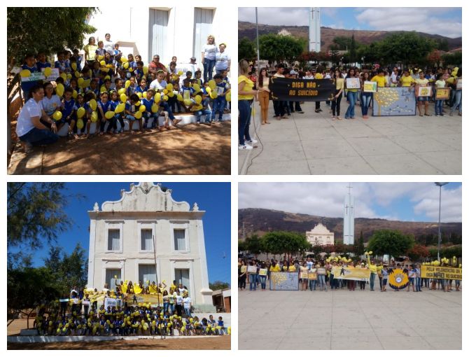 São José de Princesa realiza a I Marcha do Setembro Amarelo 