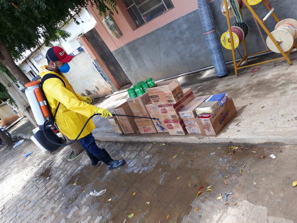 São José de Princesa realiza higienização em veículos transportadores de hortifrútis