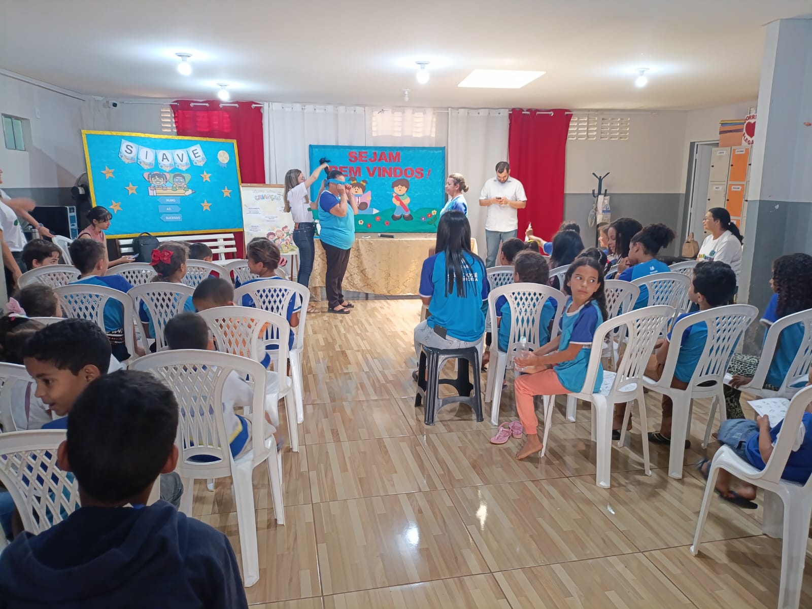 Programa Saúde na Escola faz momento com alunos do Ensino Infantil