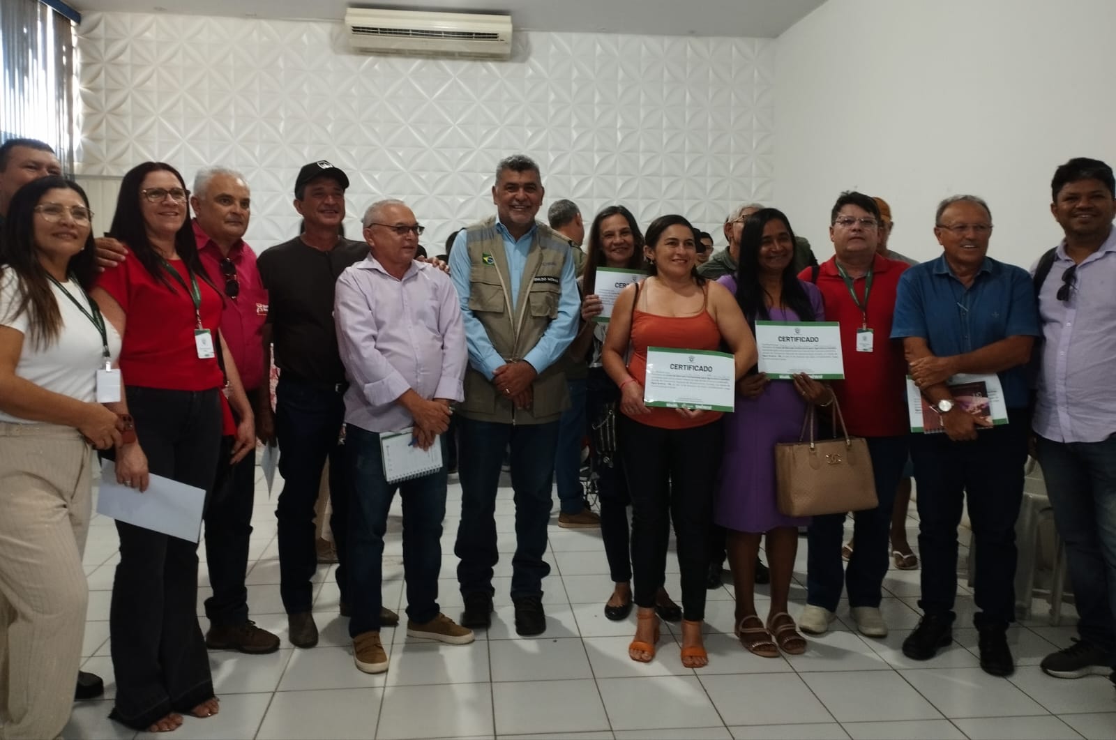 Produtores rurais de São José de Princesa participam de curso sobre Mercado Institucional