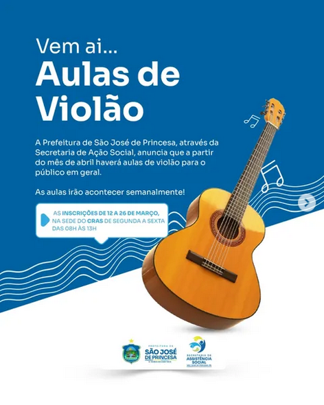 Prefeitura de São José de Princesa promove novas atividades gratuitas para a população