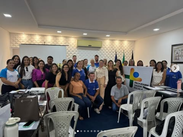 A Prefeitura de São José de Princesa realizou a 1ª formação intersetorial do Programa Saúde na Escola