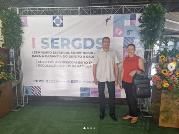 O secretário municipal de saúde, José Max, participa do I Seminário Estadual sobre Regulação para a Garantia do Direito à Saúde