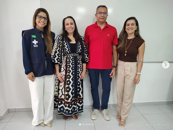 O Secretário de Saúde de São José de Princesa participa do Curso Aplicado de Banco de Preços em Saúde