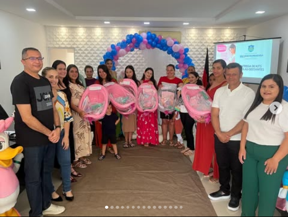 Prefeitura de São José de Princesa entrega kits completos para gestantes