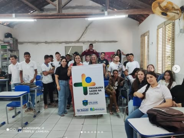 São José de Princesa, por meio das Secretarias de Saúde e Educação, concluiu as atividades do Programa Saúde na Escola