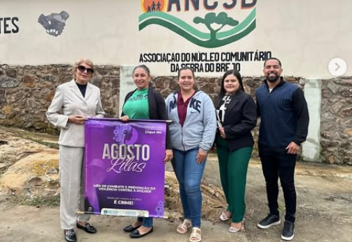 Prefeitura de São José de Princesa promove ações em alusão ao Agosto Lilás